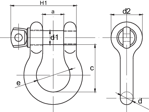 Croquis grillete lira Powertex