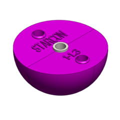 Anclaje de encofrado con Rosca interior Starcon violeta 1-1.3